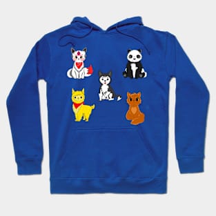 Cute animal pattern Hoodie